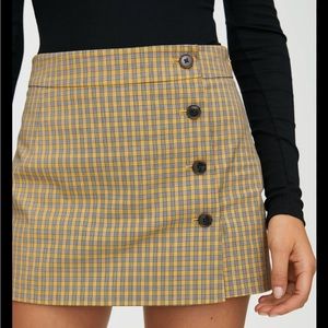 Sunday Best Mustard Yellow Skort
